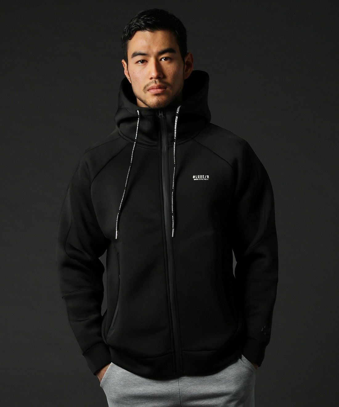 6 rene ボンディングパーカー スポンジボンディングジップアップパーカー | REZES OFFICIAL ONLINE STORE